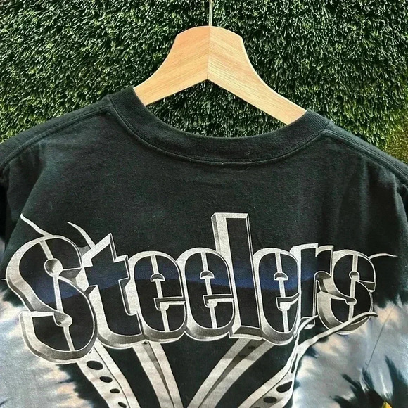 NFL Pittsburgh  Steelers Tye-Dye T-shirt Medium - Picture 5 of 5